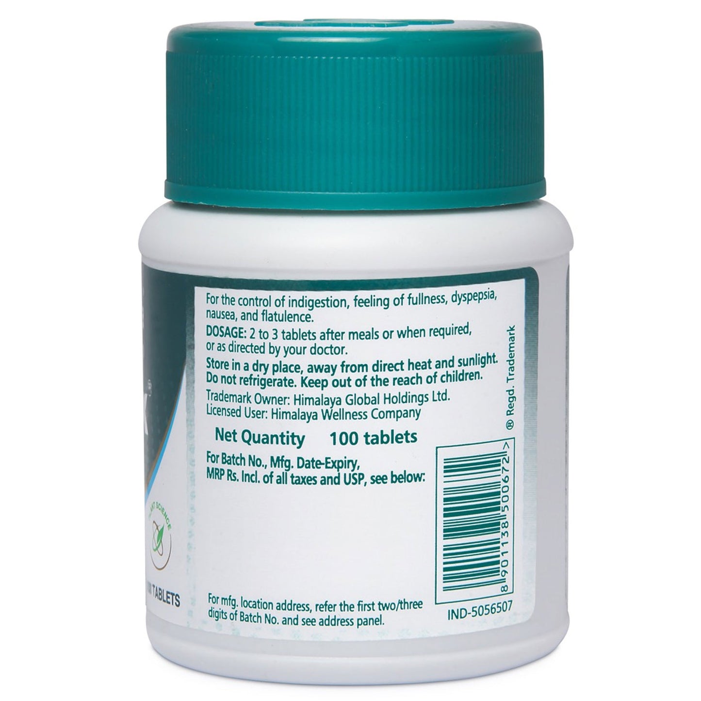 Himalaya Gasex 100 Tablets