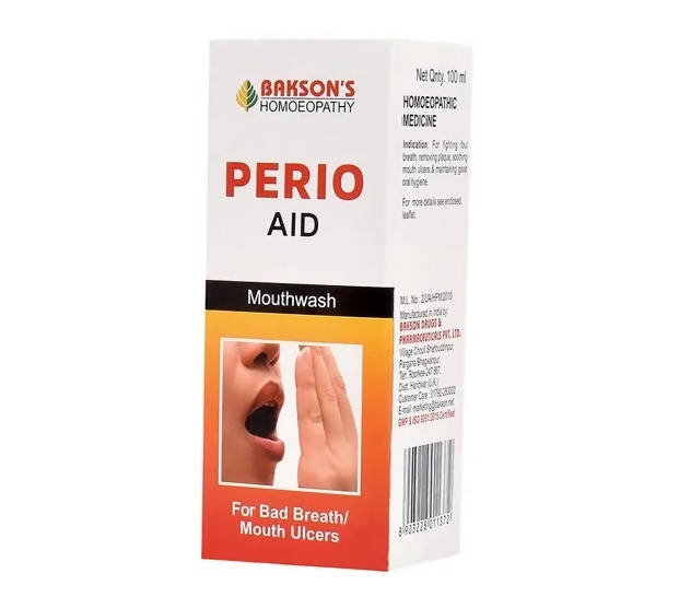 Bakson's Homeopathy Perio Aid Mouth Wash - PUSHMYCART