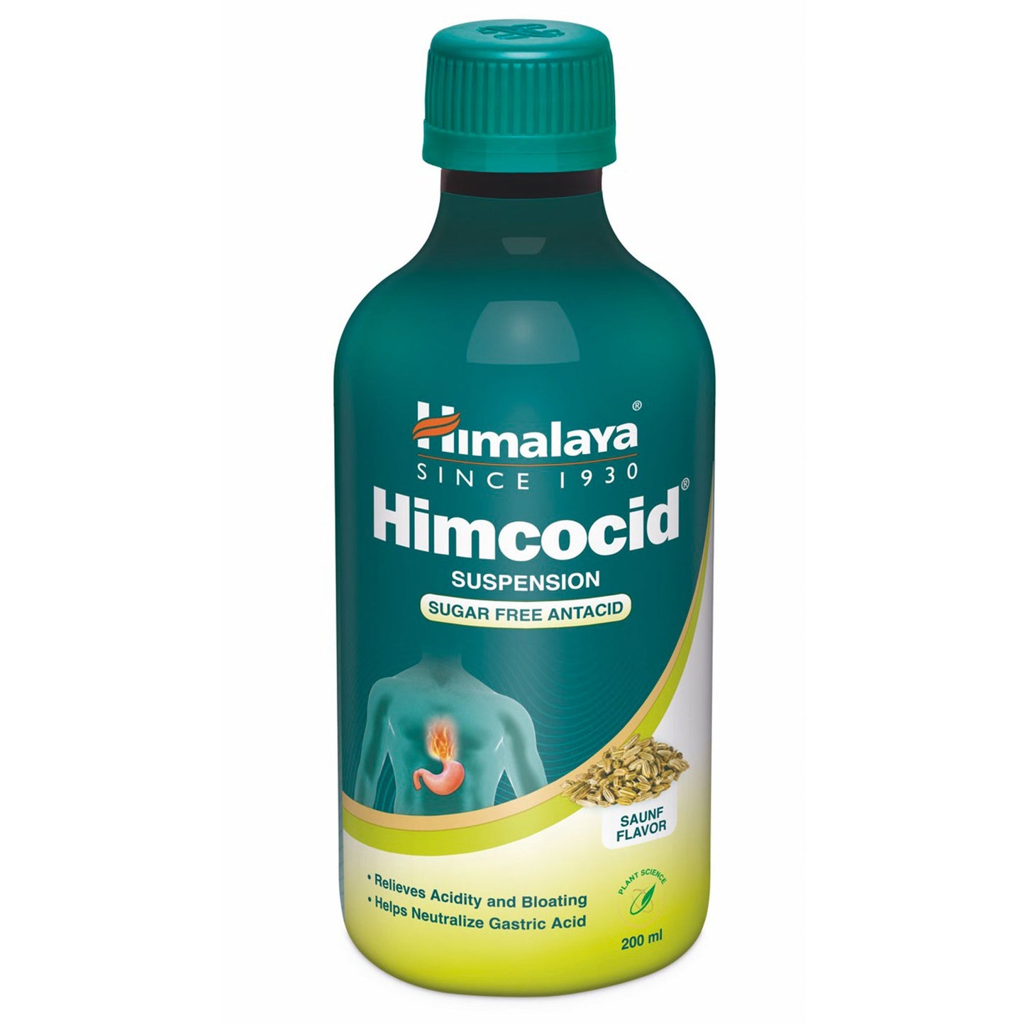 Himalaya Himcocid Sugar Free Suspension Saunf Pack of 2