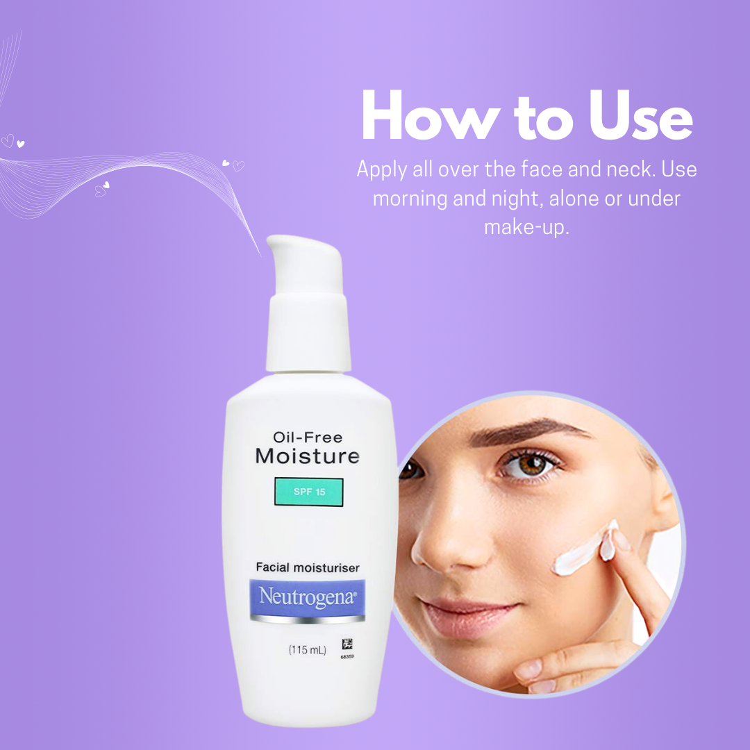 Neutrogena Oil-Free Moisture SPF 15 - PUSHMYCART