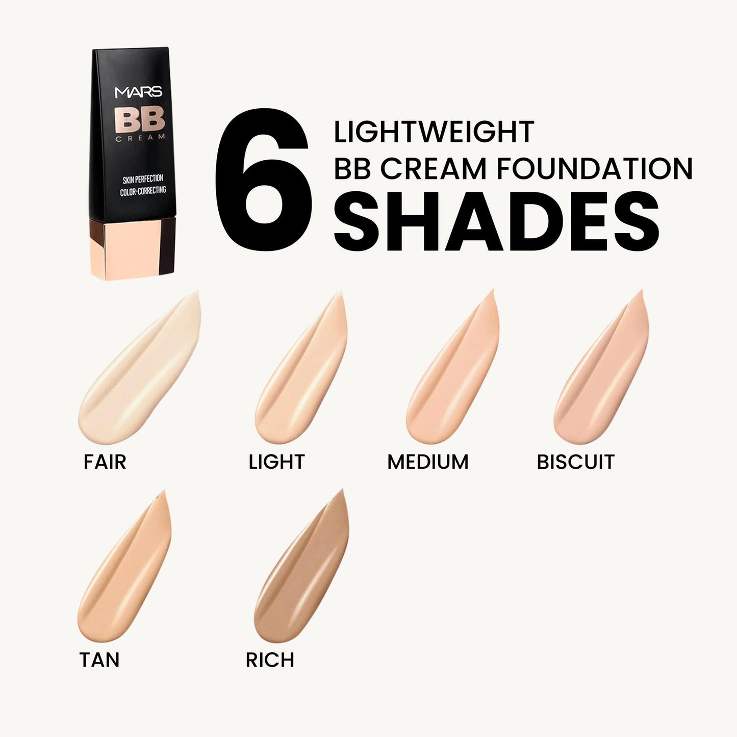 Mars Lightweight BB Cream Foundation