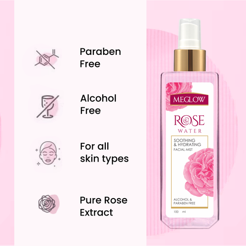 Meglow Rose Water
