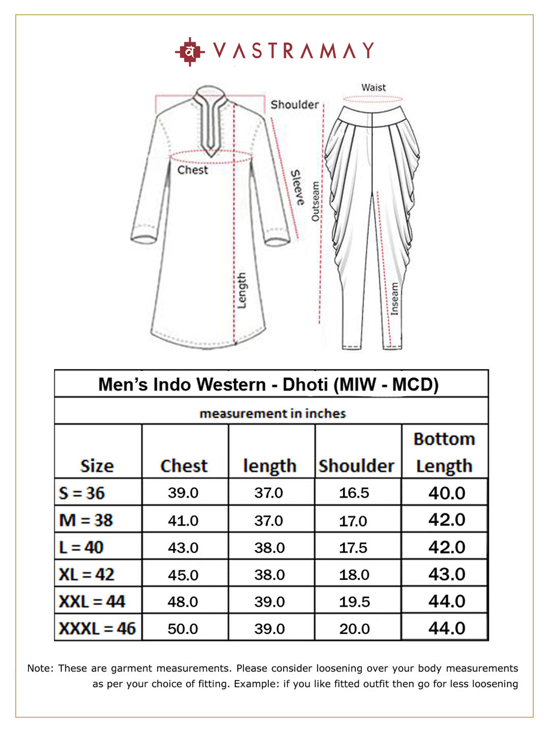 Vastramay Men's Beige Sherwani Set