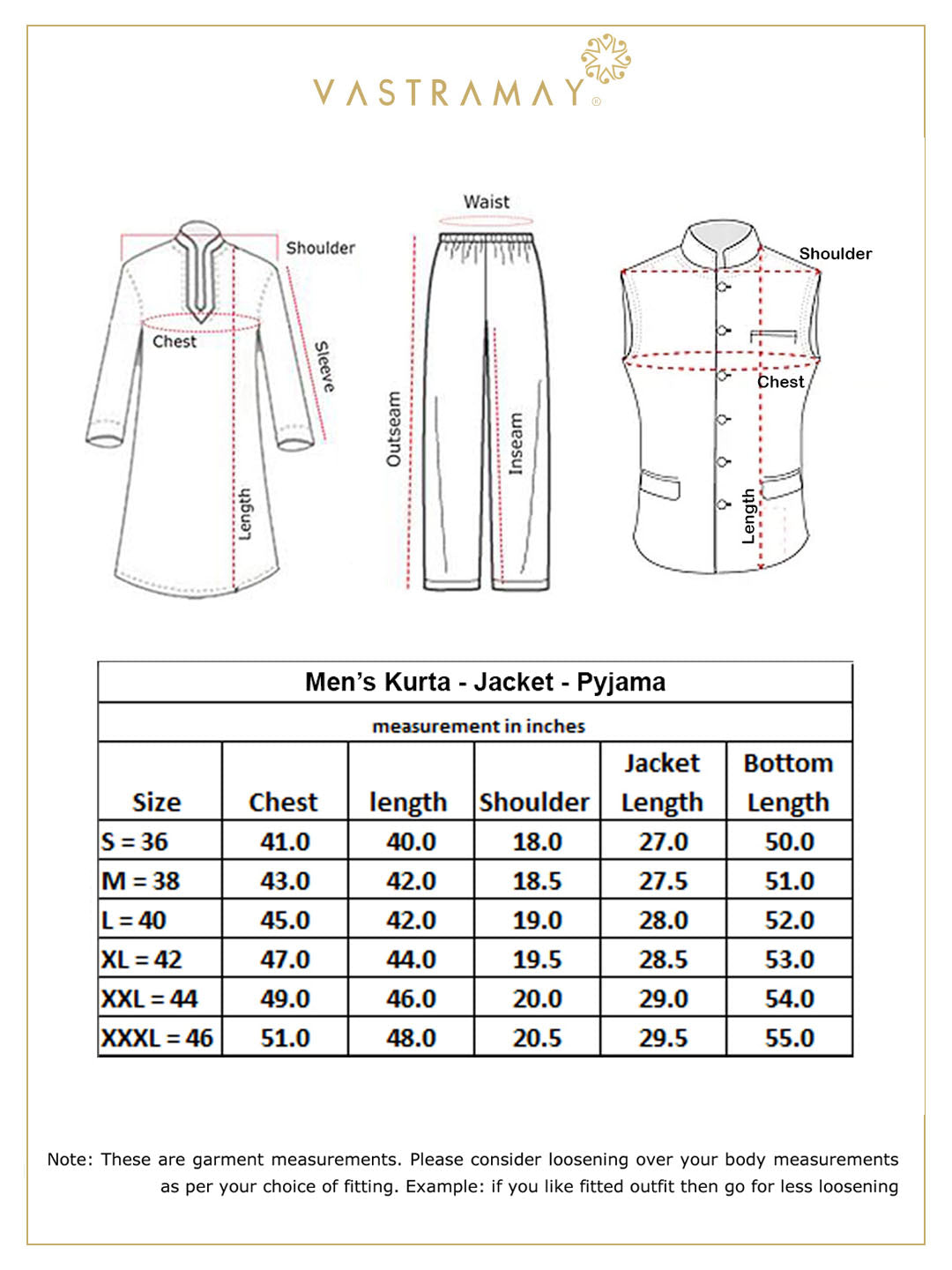 Vastramay Men's Maroon Jacket With Yellow Kurta And Pyjama Set