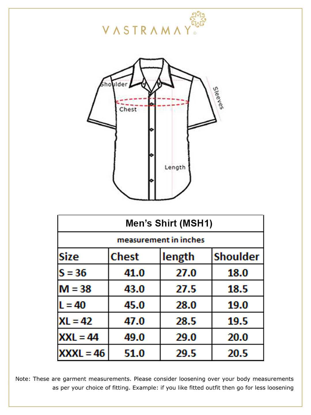 Vastramay Men's Grey Cotton Blend Foil Printed Shirt