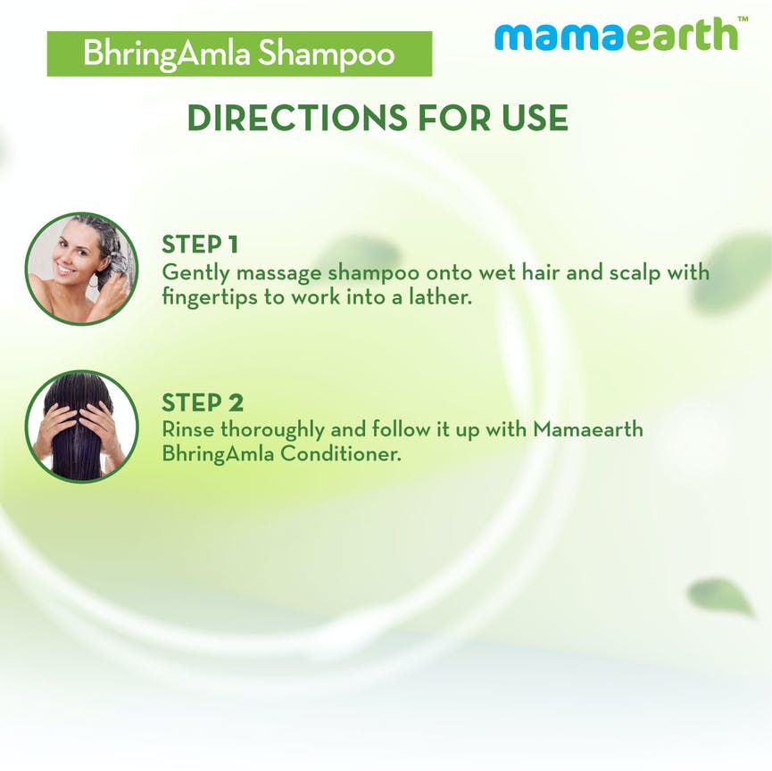 Mamaearth Bhringamla Shampoo and Conditioner Combo