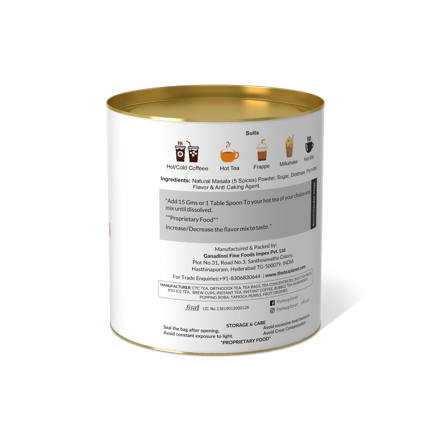 The Tea Planet Masala Flavor Burst