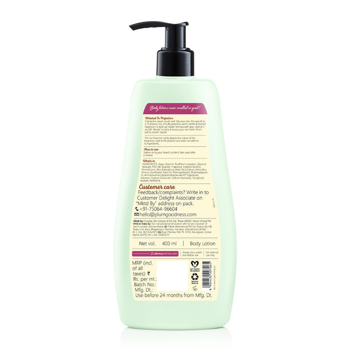 Plum Oh So Pistachio Body Lotion by BodyLovin