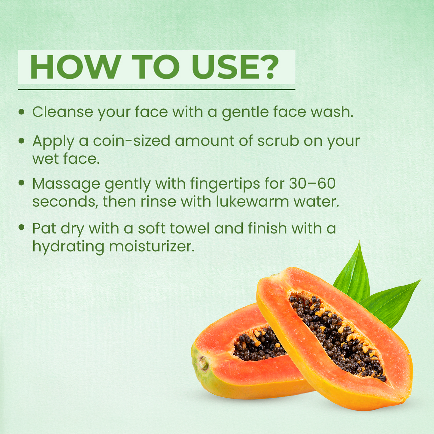 Jovees Papaya & Honey Face Scrub