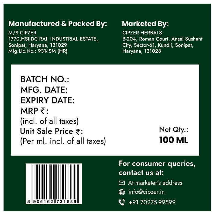 Raughan-E-Zaitoon 100 ML