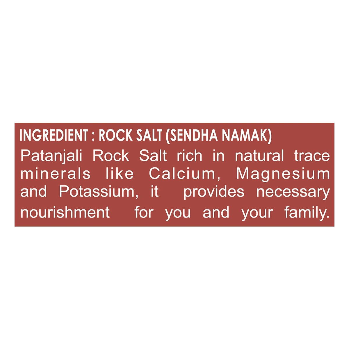 Patanjali Sendha Namak