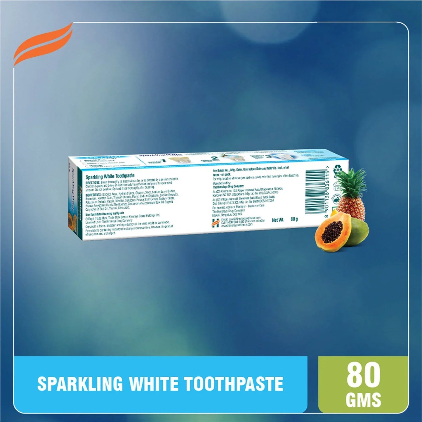 Himalaya Sparkling White Toothpaste - PUSHMYCART