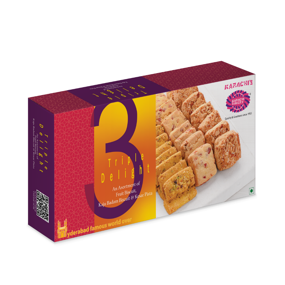 Karachi bakery Triple Delight – Pushmycart.in