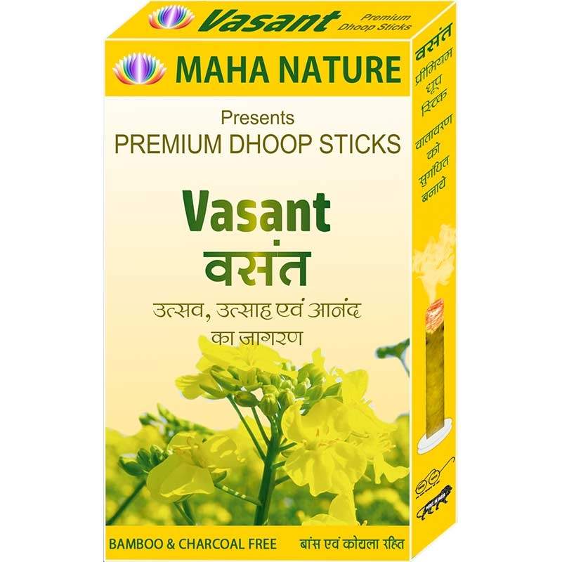 Maha Nature Vasant Premium Dhoop Sticks