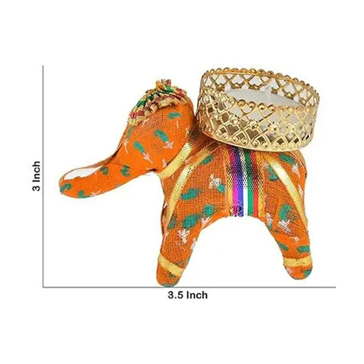 Arvinds Handmade Elephant Candle for Diwali