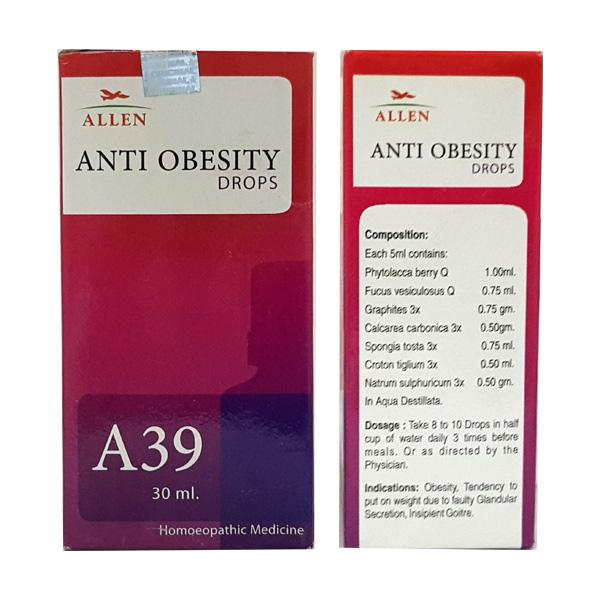 Allen A39 Anti Obesity Drop - PUSHMYCART