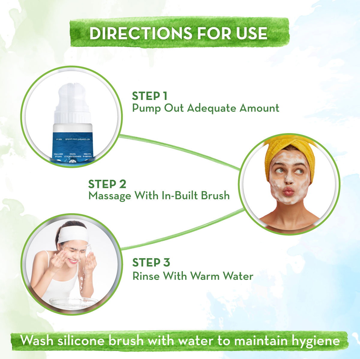 Mamaearth Aqua Glow Face Wash 100ml