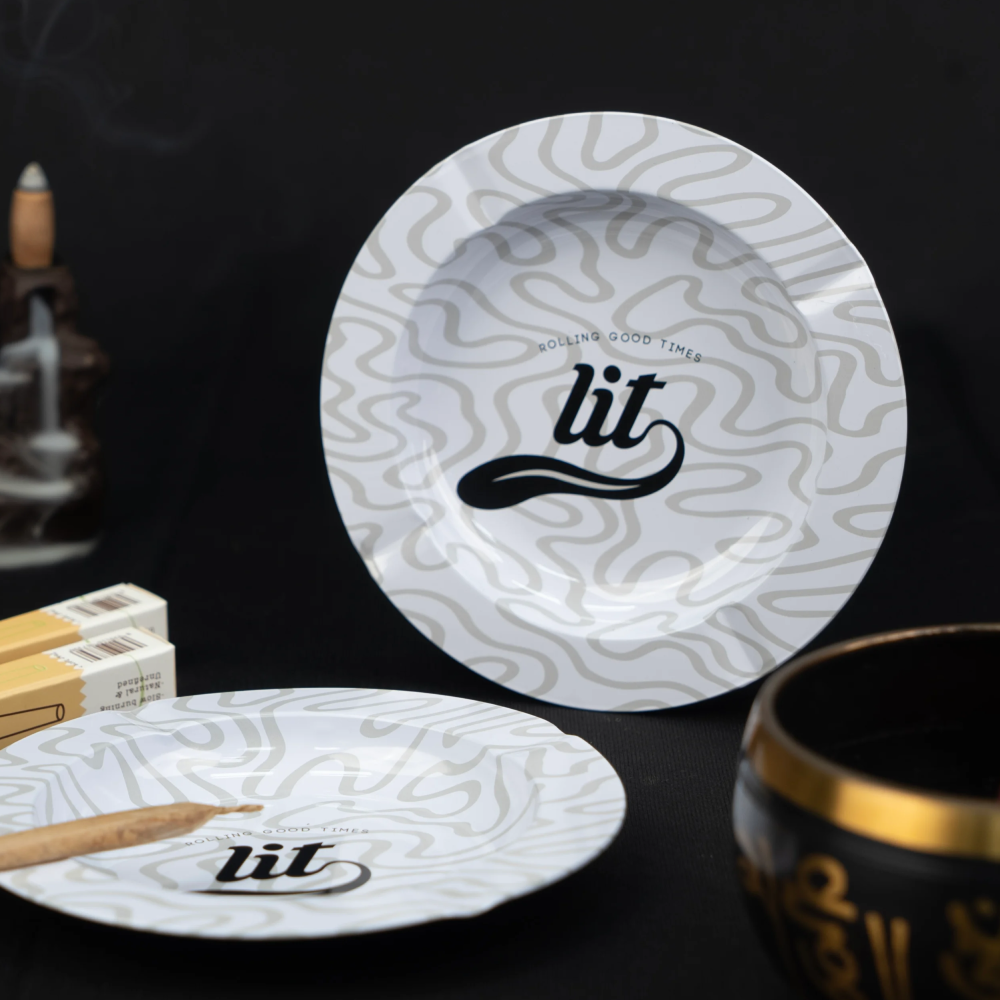 Metal Ashtray by LIT