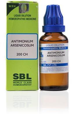 SBL Antimonium Arsenicosum Dilution 200 CH