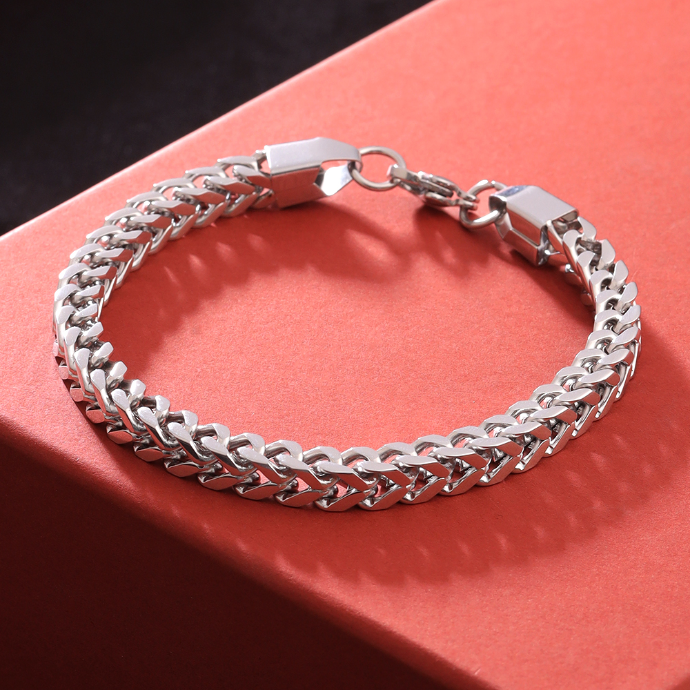 Yellow Chimes Men's Bracelet (Silver)