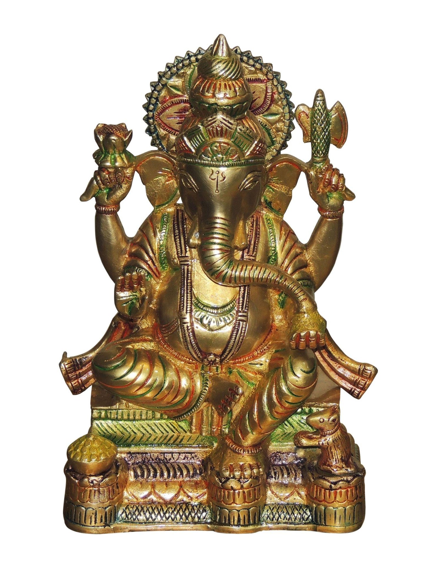 Brass Ganesh Ji Statue