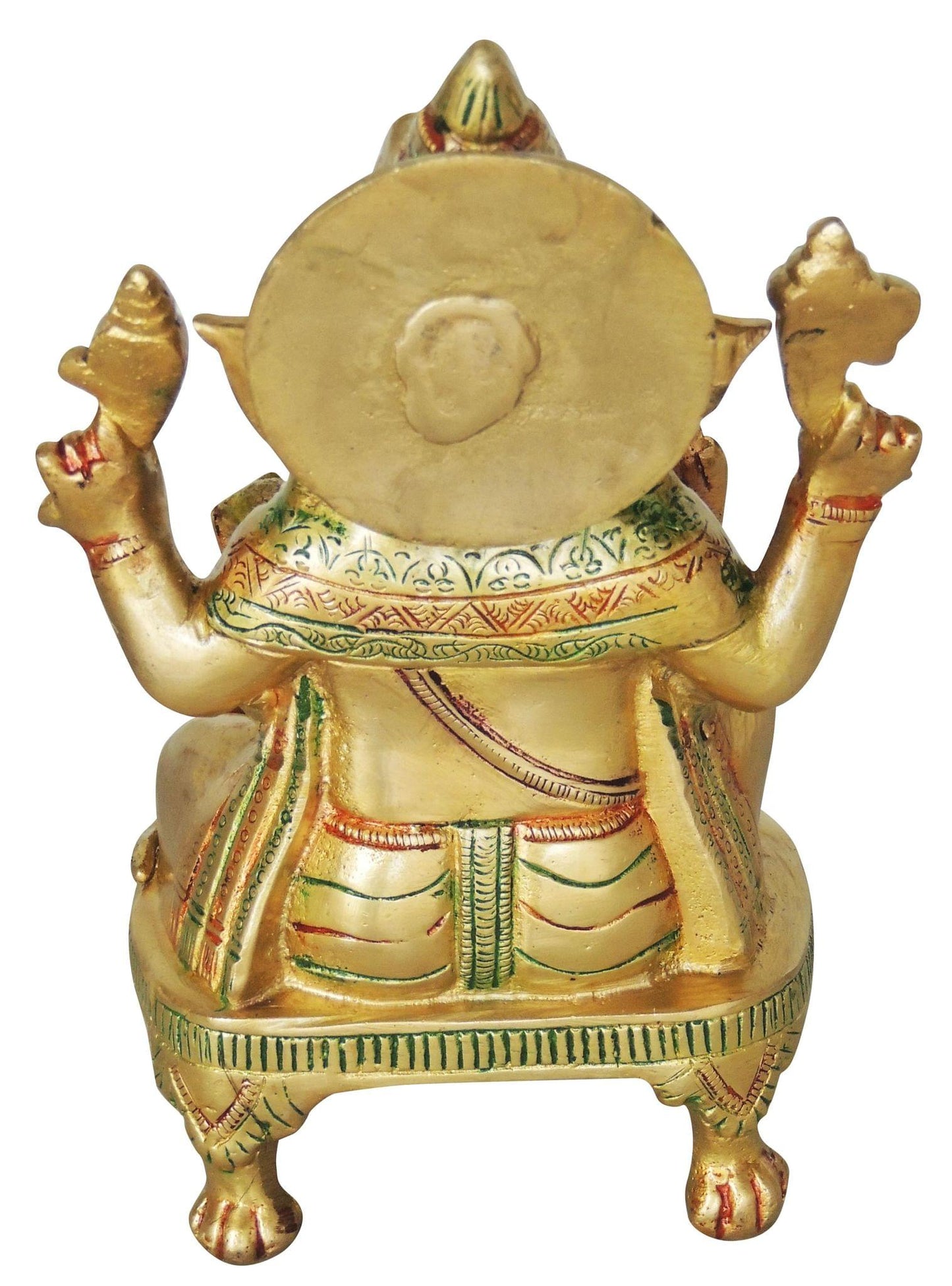 Brass Ganesh Chowki
