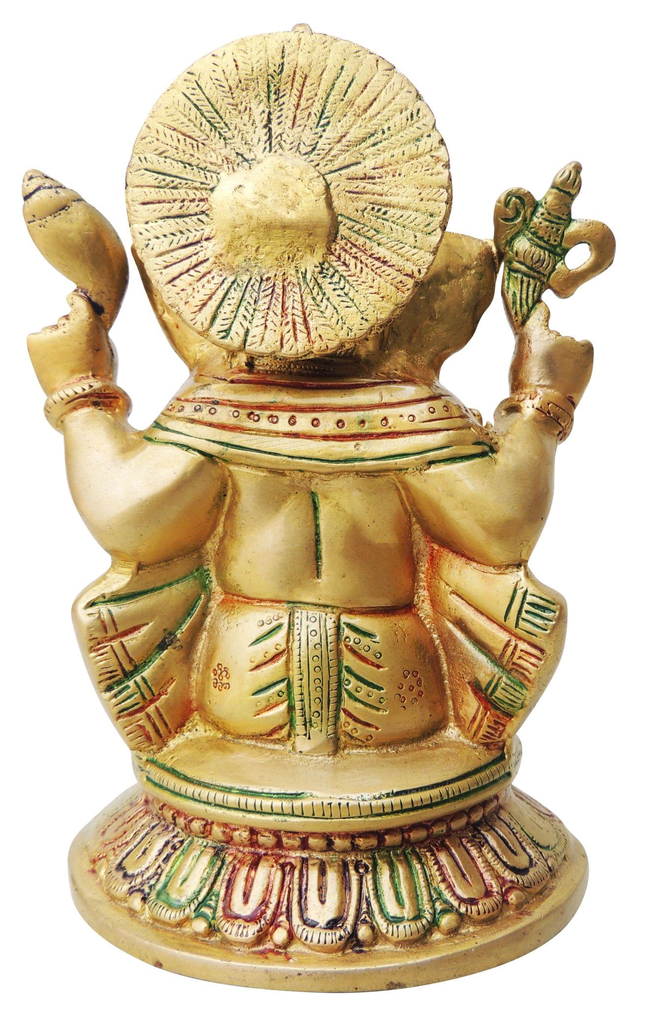Brass Ganesh Ji Statue