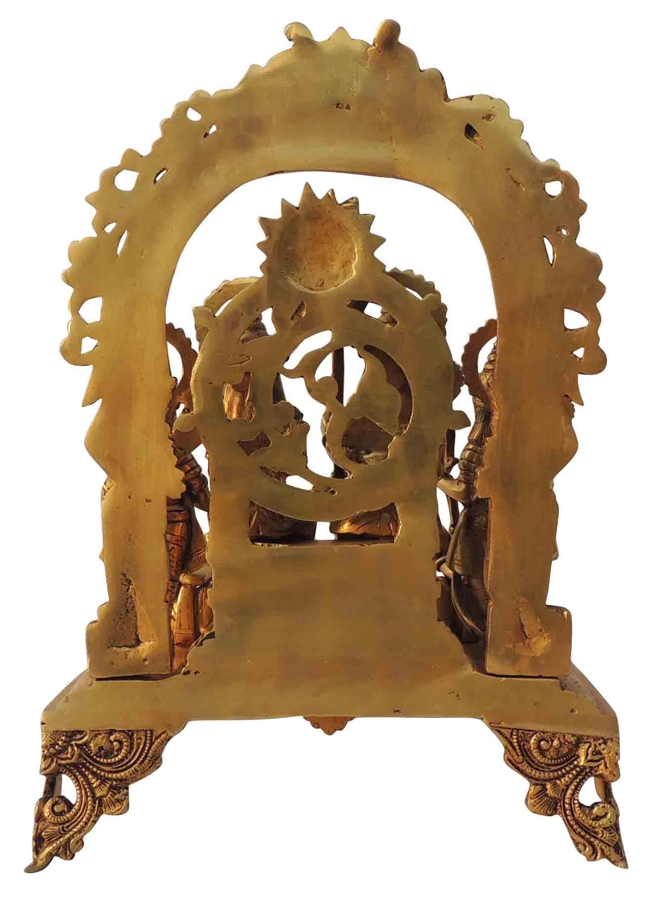 Brass Ram parivar Idol statue