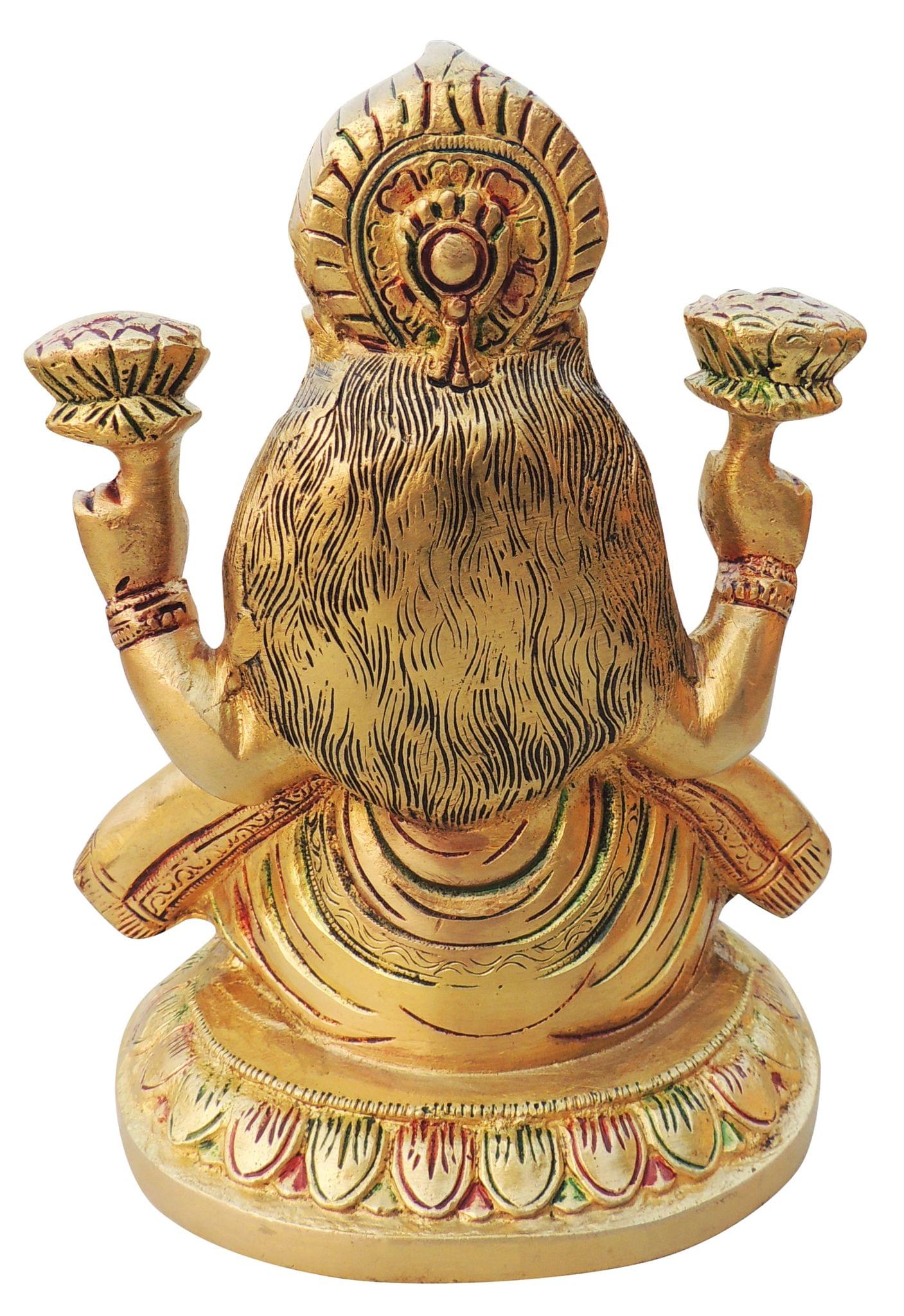 Brass Laxmi Ji Goddess Idol Statue