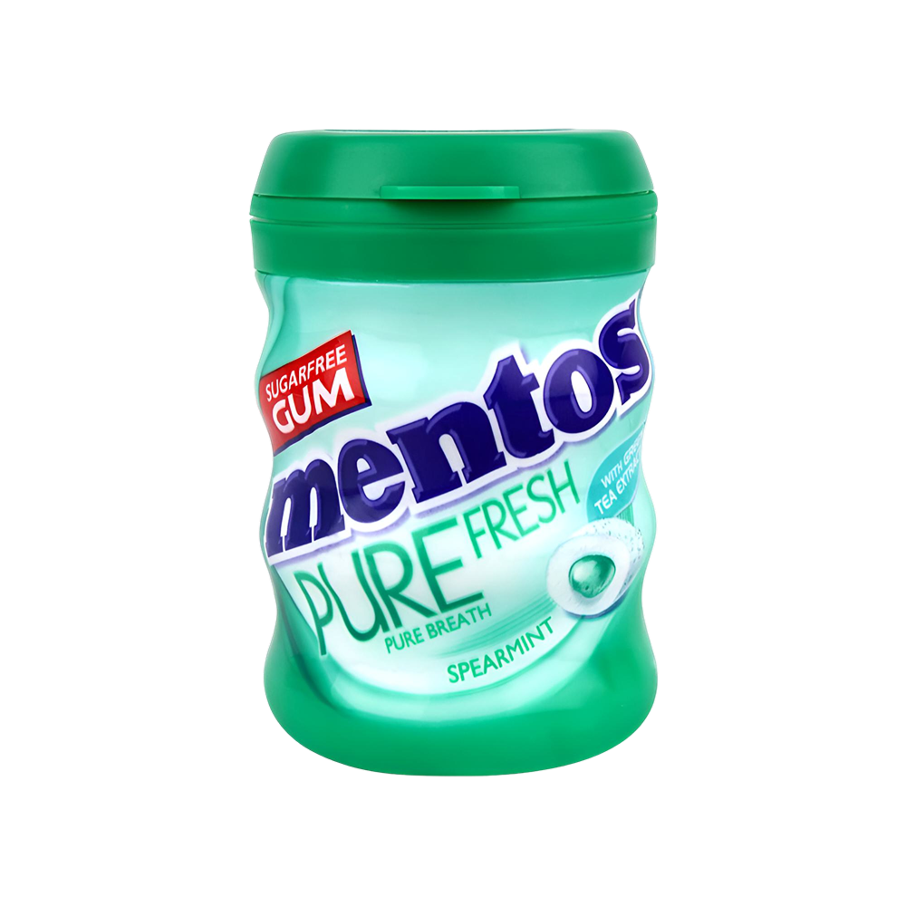 Mentos Pure Fresh Spearmint Chewing Gum