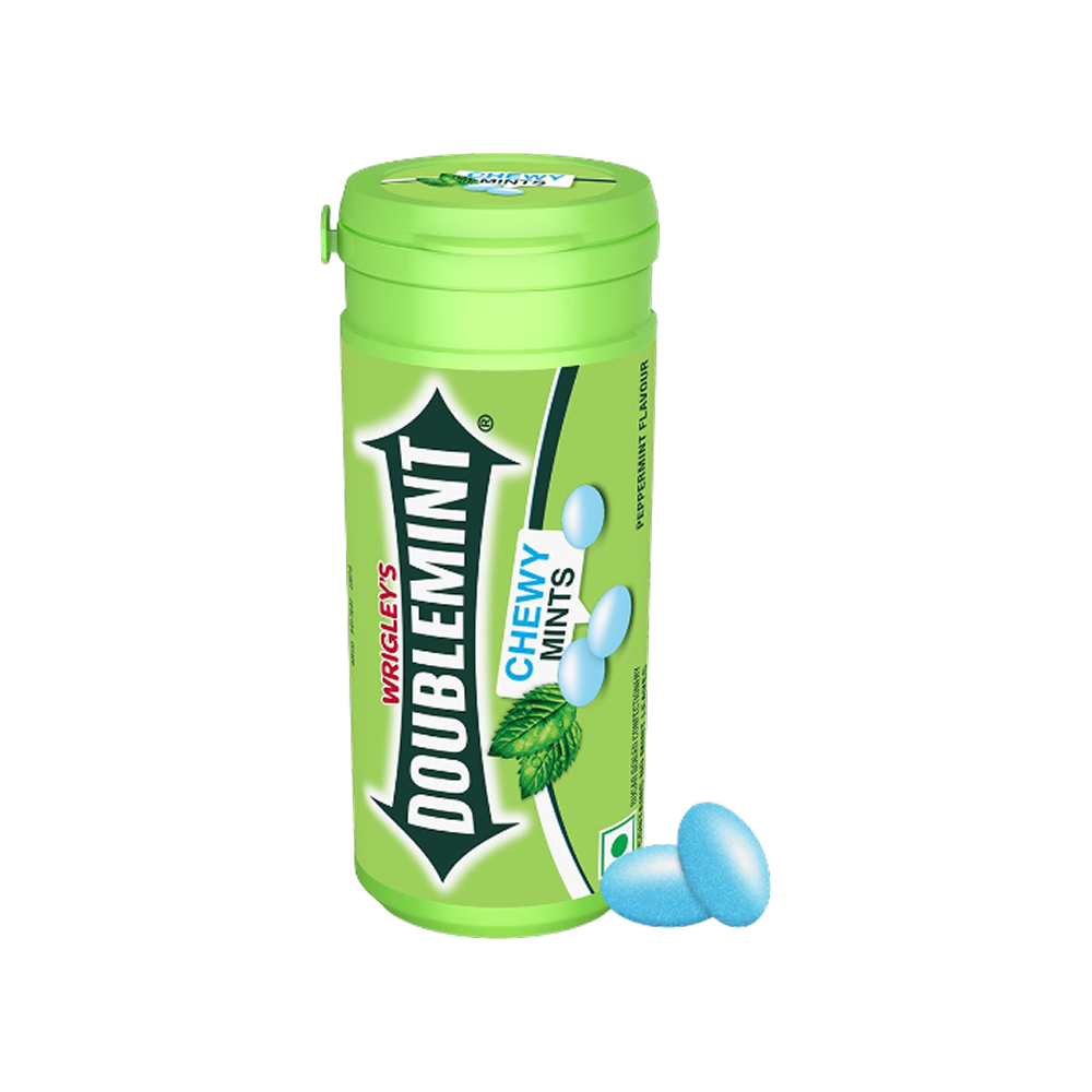 Wrigley's Doublemint Peppermint Chewy Mint Candies