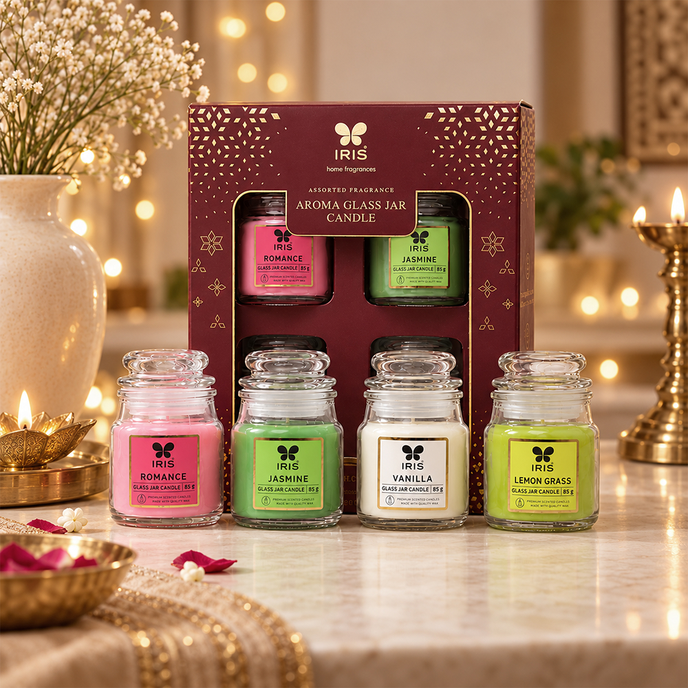 Festive Jar Candle Festive IRIS