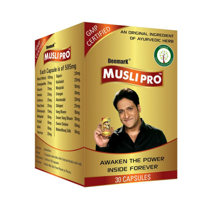 Deemark Health Care Deemark Musli Pro Capsule | 30 capsules
