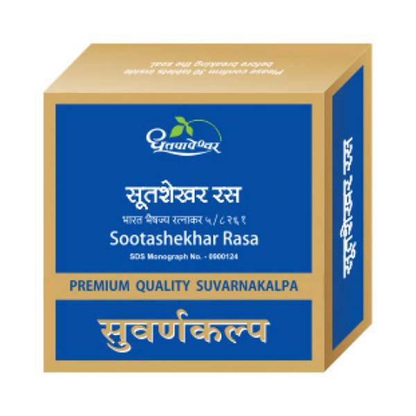 Shree Dhootapapeshwar Sootashekhar Rasa Premium Quality Suvarnakalpa