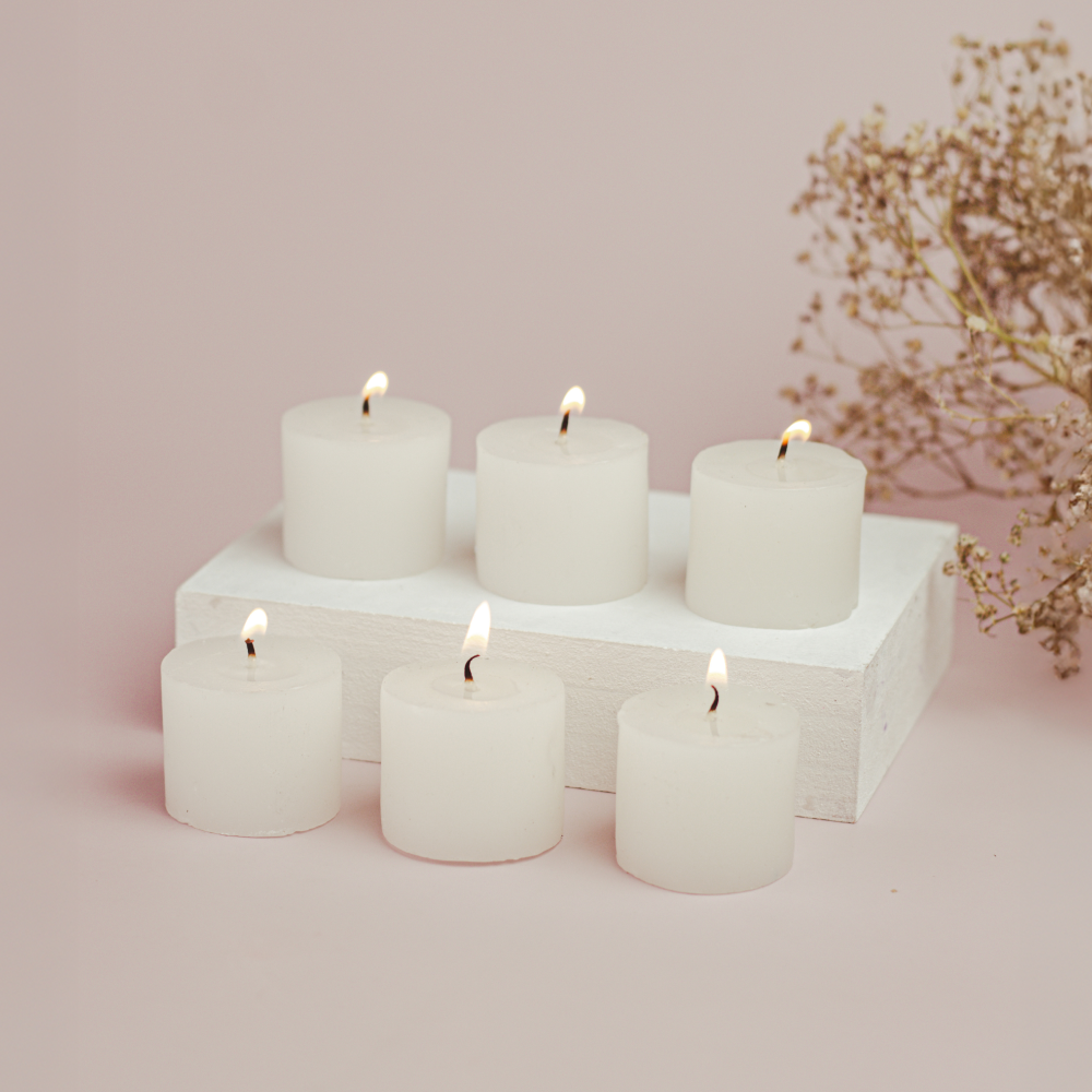 Auradecor Votive Pillar Candle (Jasmine)