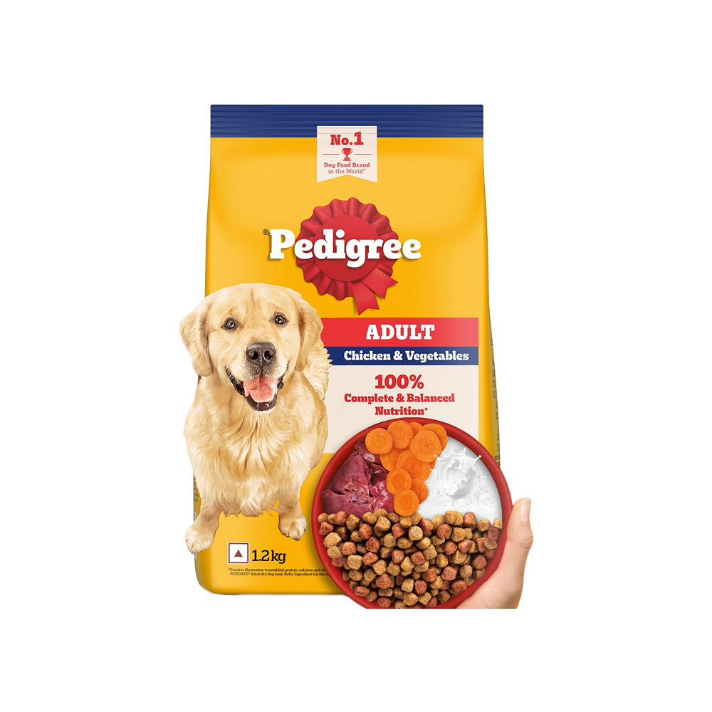Pedigree Adult Dry Dog Food - Chicken & Vegetables