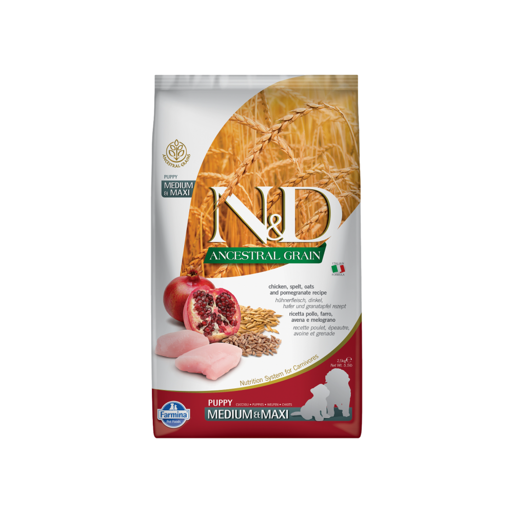Farmina Ancestral Grain Dry Dry Dog Food (Chicken & Pomegranate)