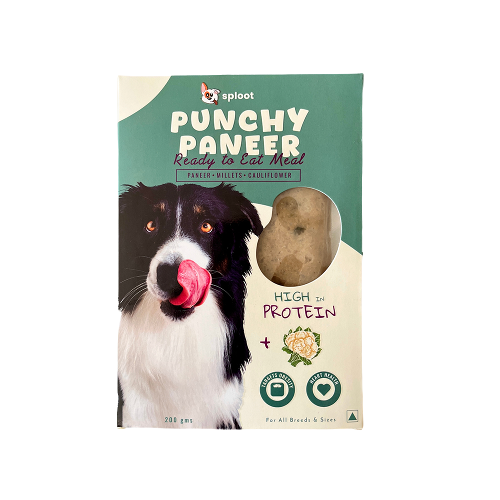 Sploot Punchy Paneer Fresh Veg Wet Dog Food