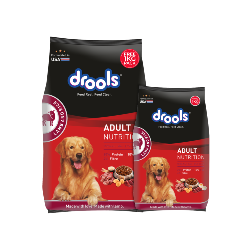 Drools Adult Lamb & Rice Dry Dog Food