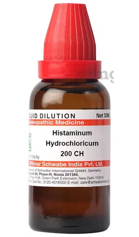 Dr Willmar Schwabe India Histaminum Hydrochloricum Dilution 200 CH - PUSHMYCART