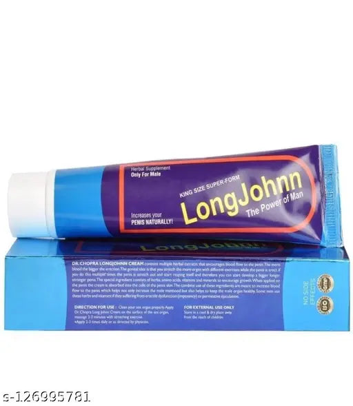 Dr Chopra Long Johnn Cream 75Gm