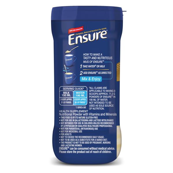 Ensure Nutrition Powder Jar