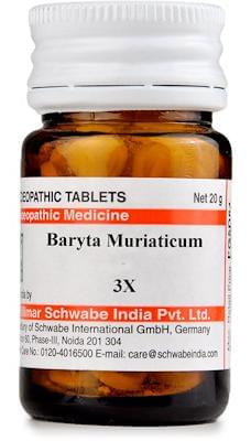 Dr Willmar Schwabe India Baryta Muriaticum Trituration Tablet 3X