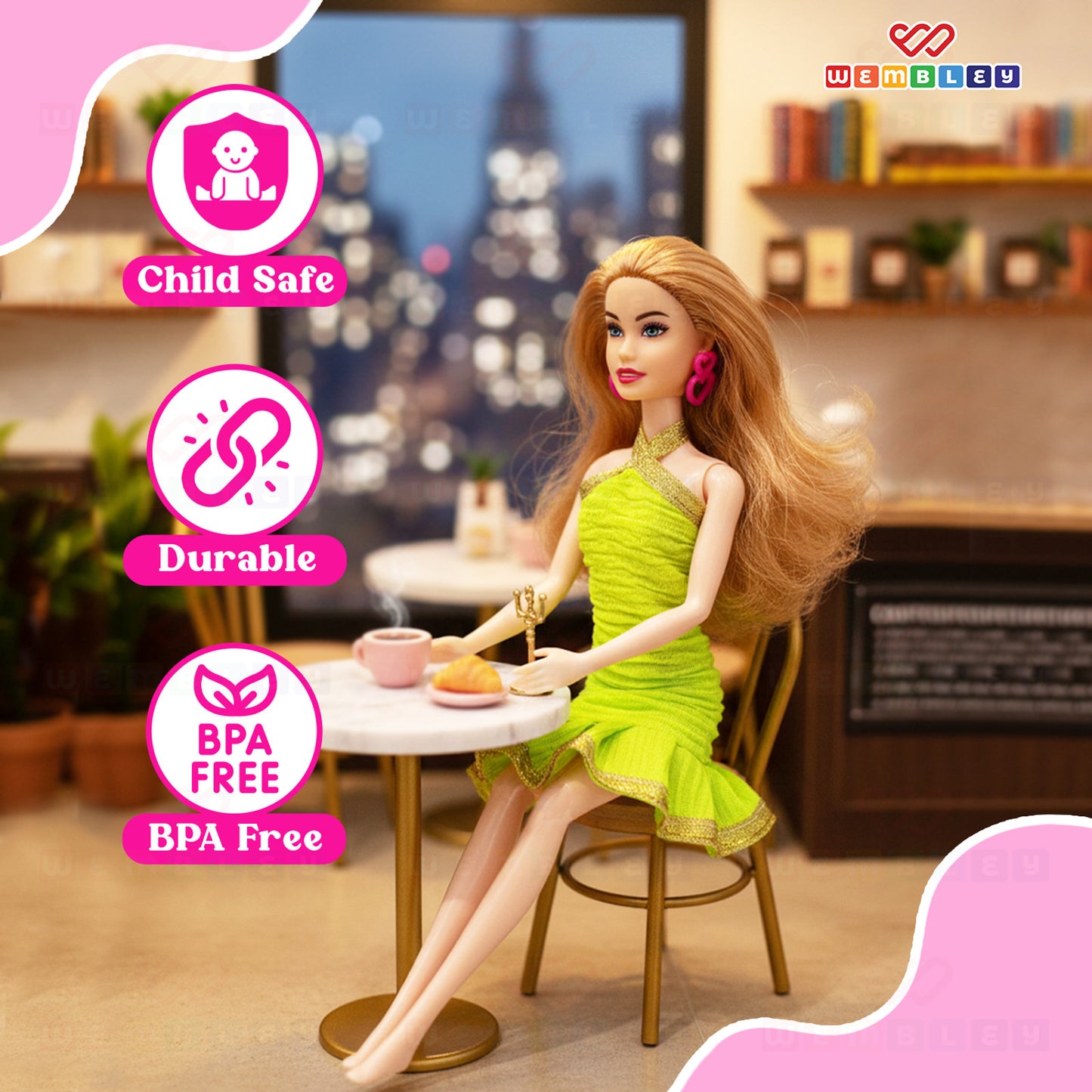 Wembley Model Fashion Vogue Doll Playset