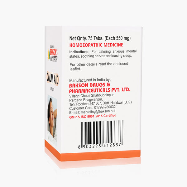 Bakson's Calm Aid Tablet