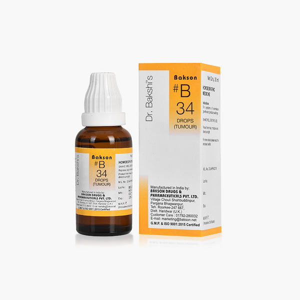 Bakson's B34 Tumour Drop 30ml