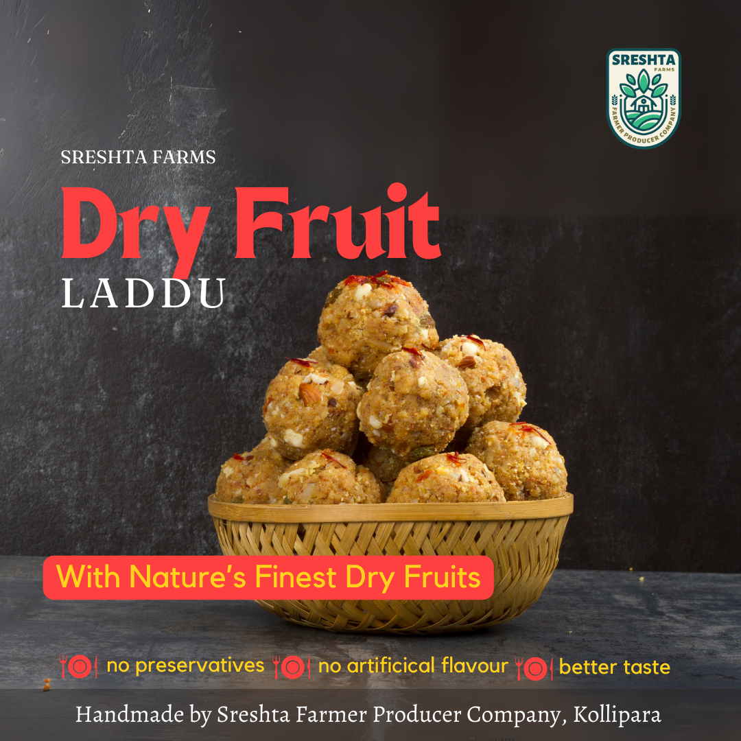 Sreshta farms Dry Fruit Laddu