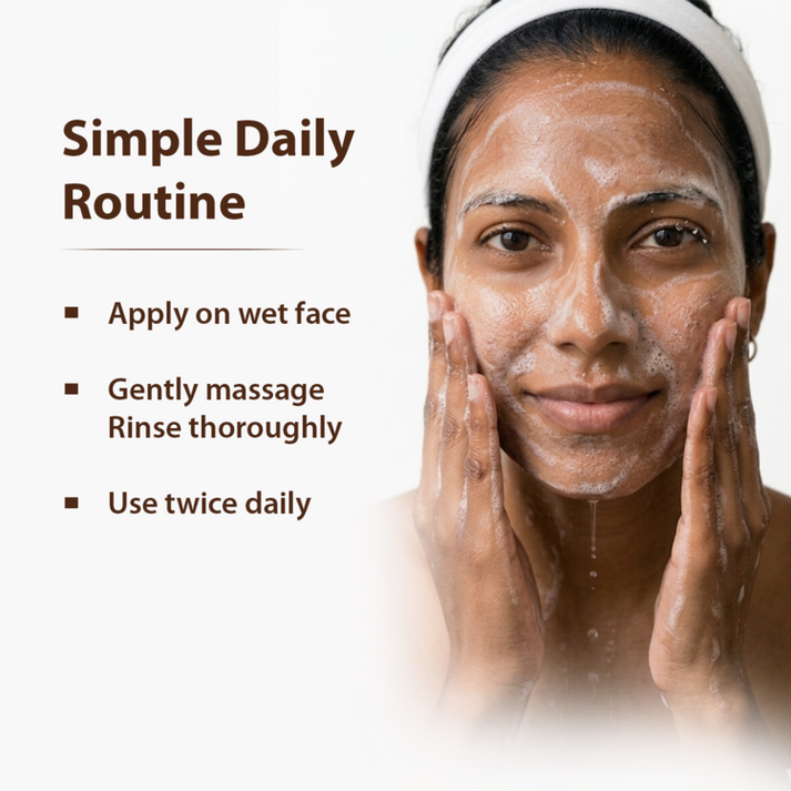 Dermistry Tan Removal Face Wash for Daily Use | Brighter Skin Fast