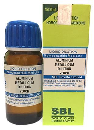SBL Aluminium Metallicum Dilution 200 CH