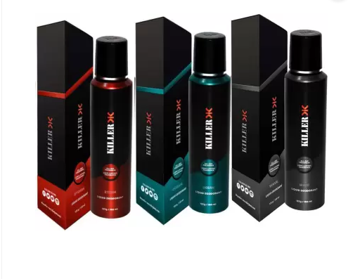 Killer Storm Ocean Wave Deodorant Spray For Men & Women